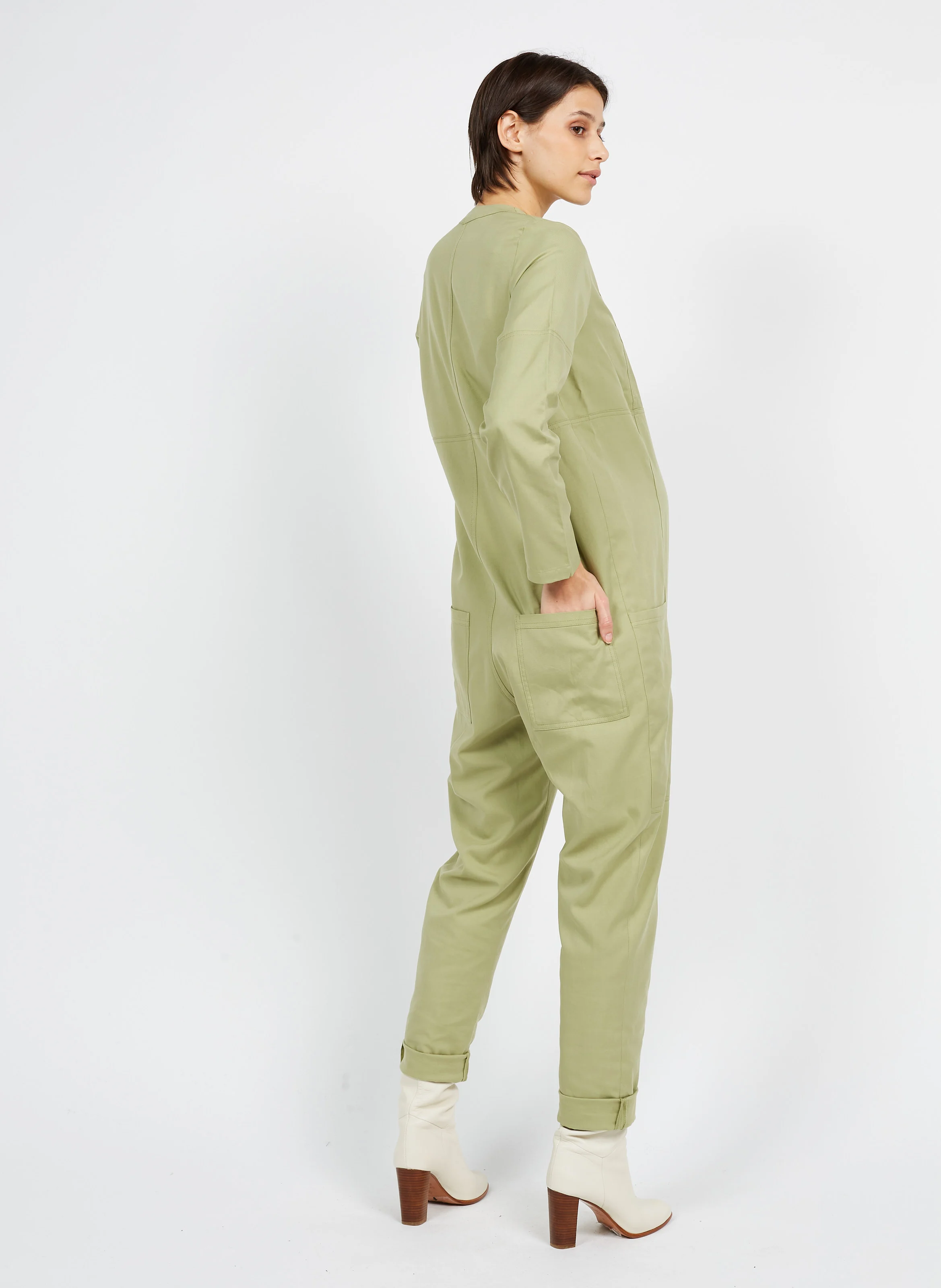 COMBINAISON GROSSESSE - Combinaison de grossesse| Vert