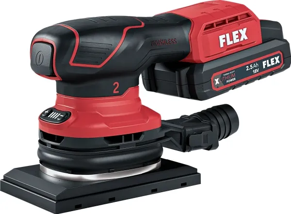 Flex rystepudser OSE 2-80 18-EC - 2,5 AH sæt