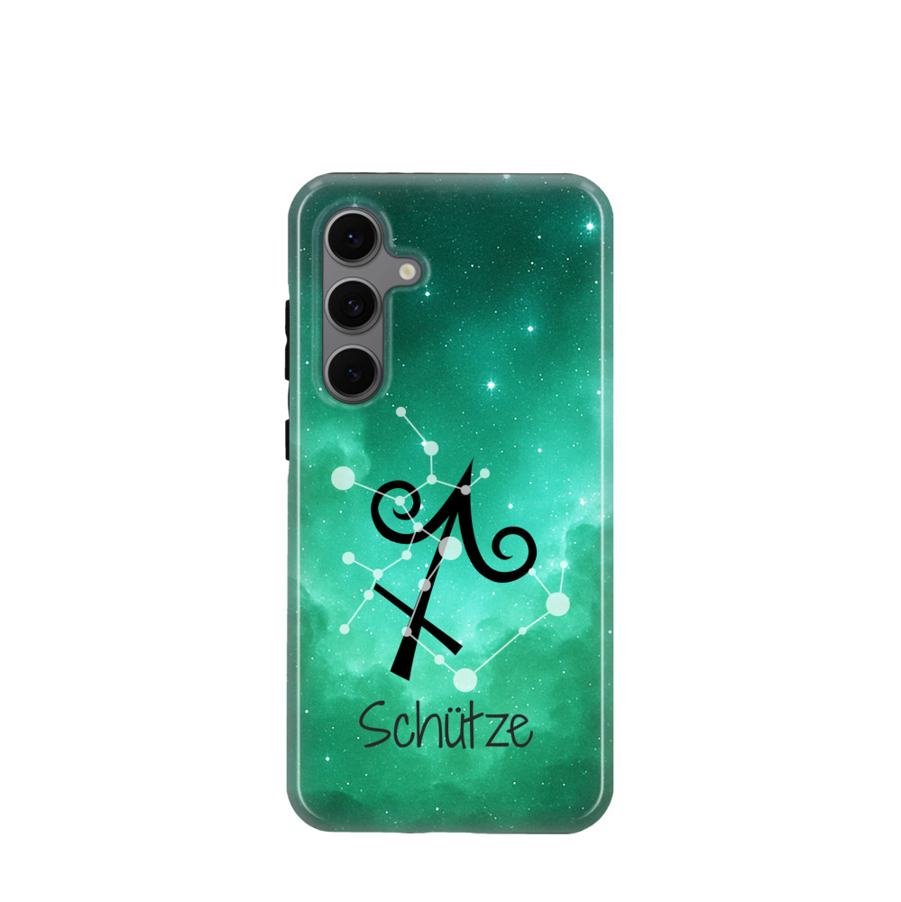 Samsung Galaxy S24 FE Hybrid (Kunststoff / Gummi) Hülle Schütze 2 - Grün