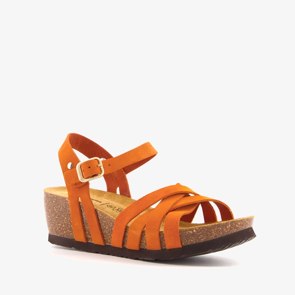 Hush Puppies Bio dames sandalen oranje