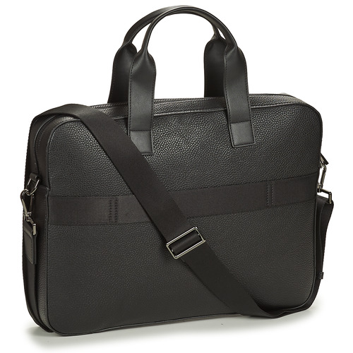 Tommy Hilfiger - TH CENTRAL SLIM COMPUTER BAG - Noir