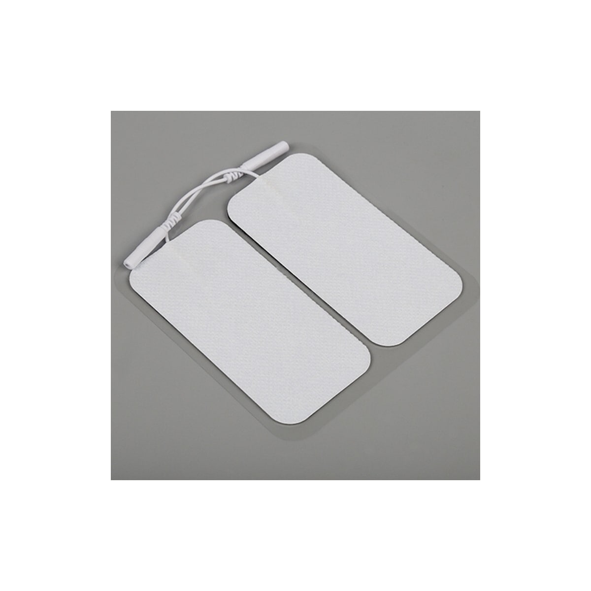 10-pack TENS/EMS elektrodeputer - Elektroder for massasjeinstrumenter Hvit