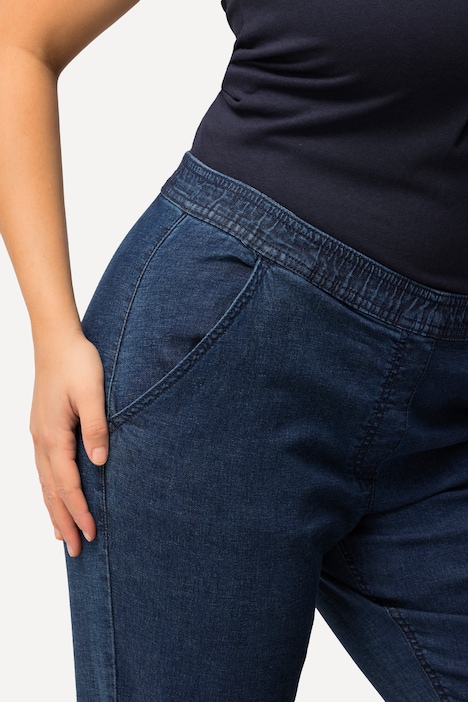 Jeans Mandy, gerades Bein, Elastikbund