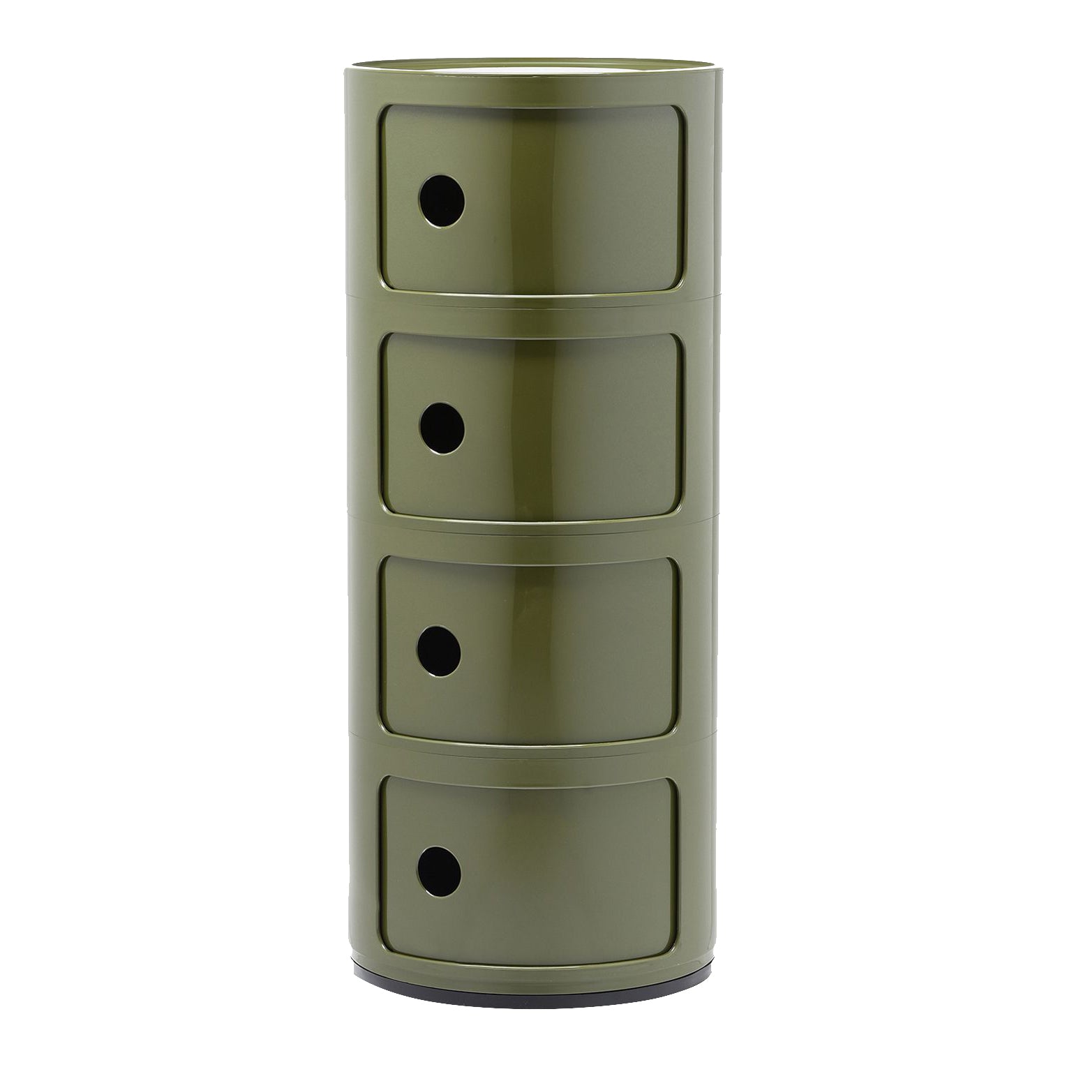 Kartell Componibili Kast Ã 32 cm - 4 Modules - Mosgroen