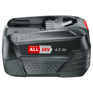 Bosch 18V accu 4.0Ah voor het 'Power for All' accuplatform van Bosch, Gardena en o.a. Gloria