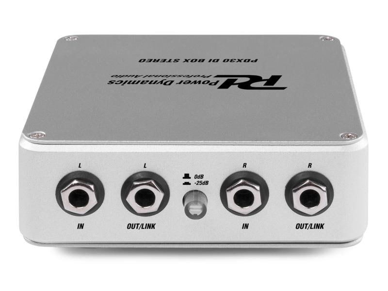 Power Dynamics DI-Box PDX30 Aktive DI-Box, Stereo
