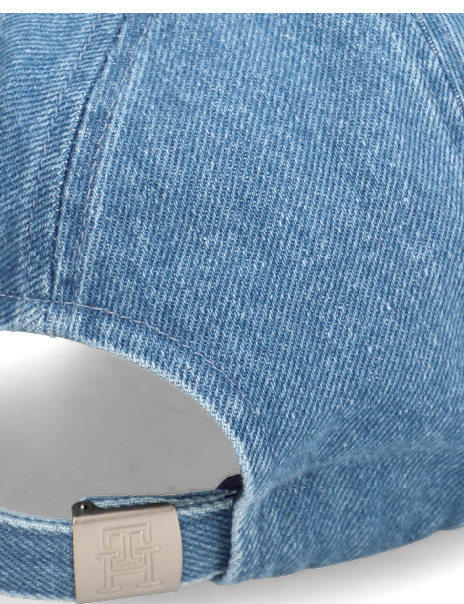 ICONIC MONOGRAM CAP DENIM