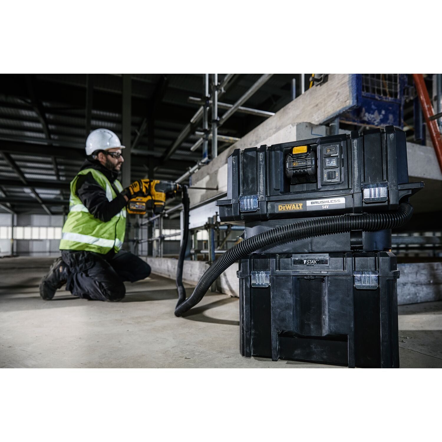 DeWALT DCV586MN Accu Nat- en Droogstofzuiger 54V XR FlexVolt Basic Body