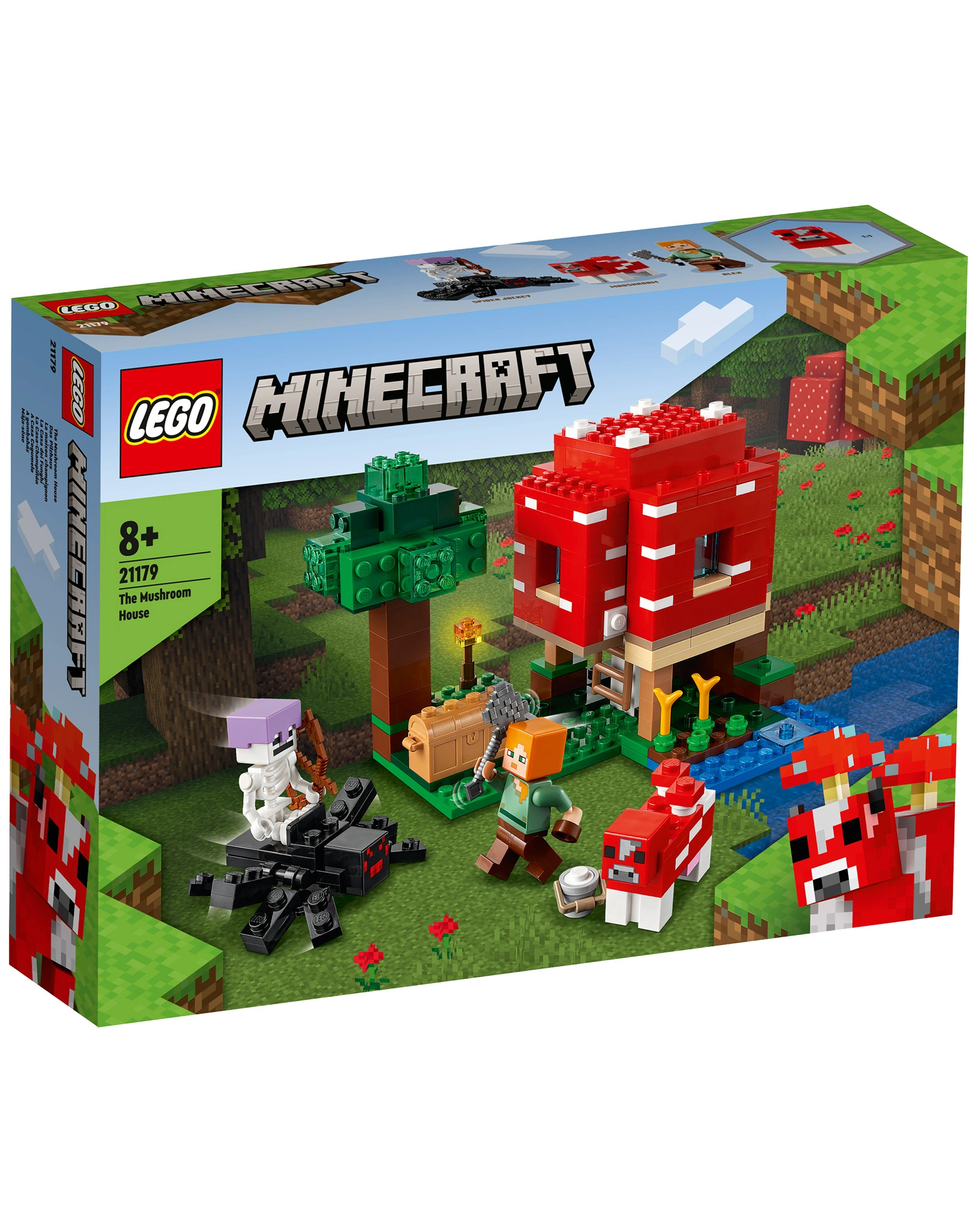 LEGO® Minecraft 21179 Das Pilzhaus