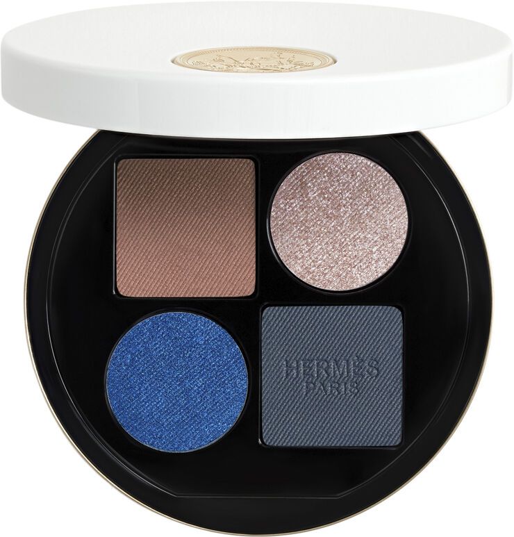 HERMÈS Ombres d'Hermès, powder quartet for the eyes, Ombres Marines