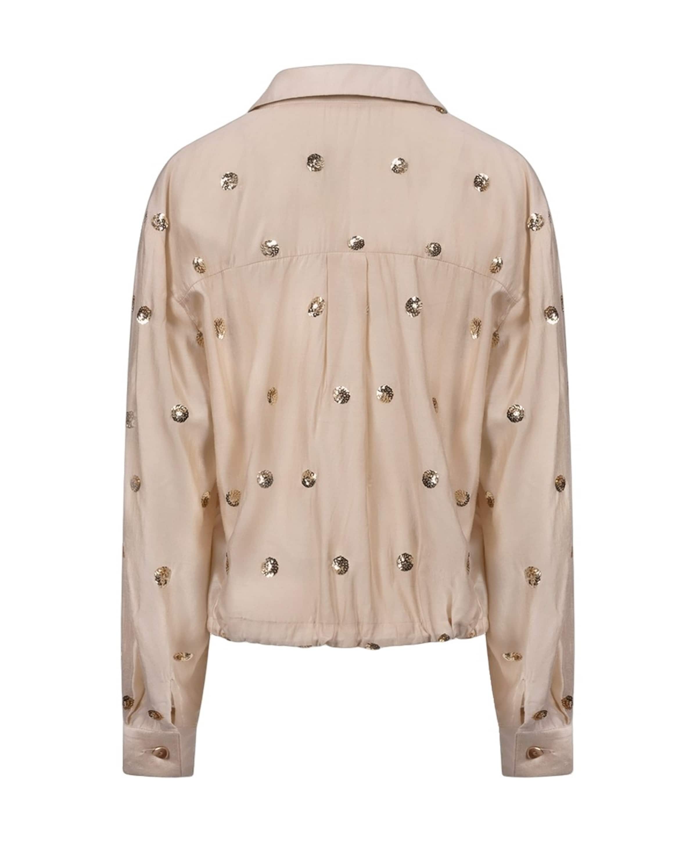 Nukus Dames blouse beige