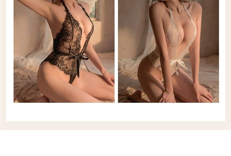 Secret Dream - Kruisloos kanten bodysuit