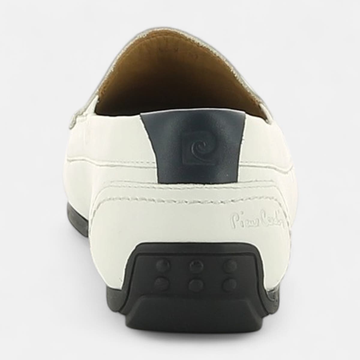 Mocassins Homme en cuir blanc