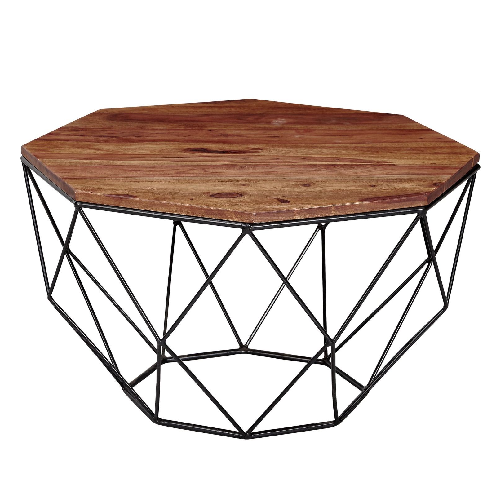Couchtisch - Sheesham massiv - 66 cm