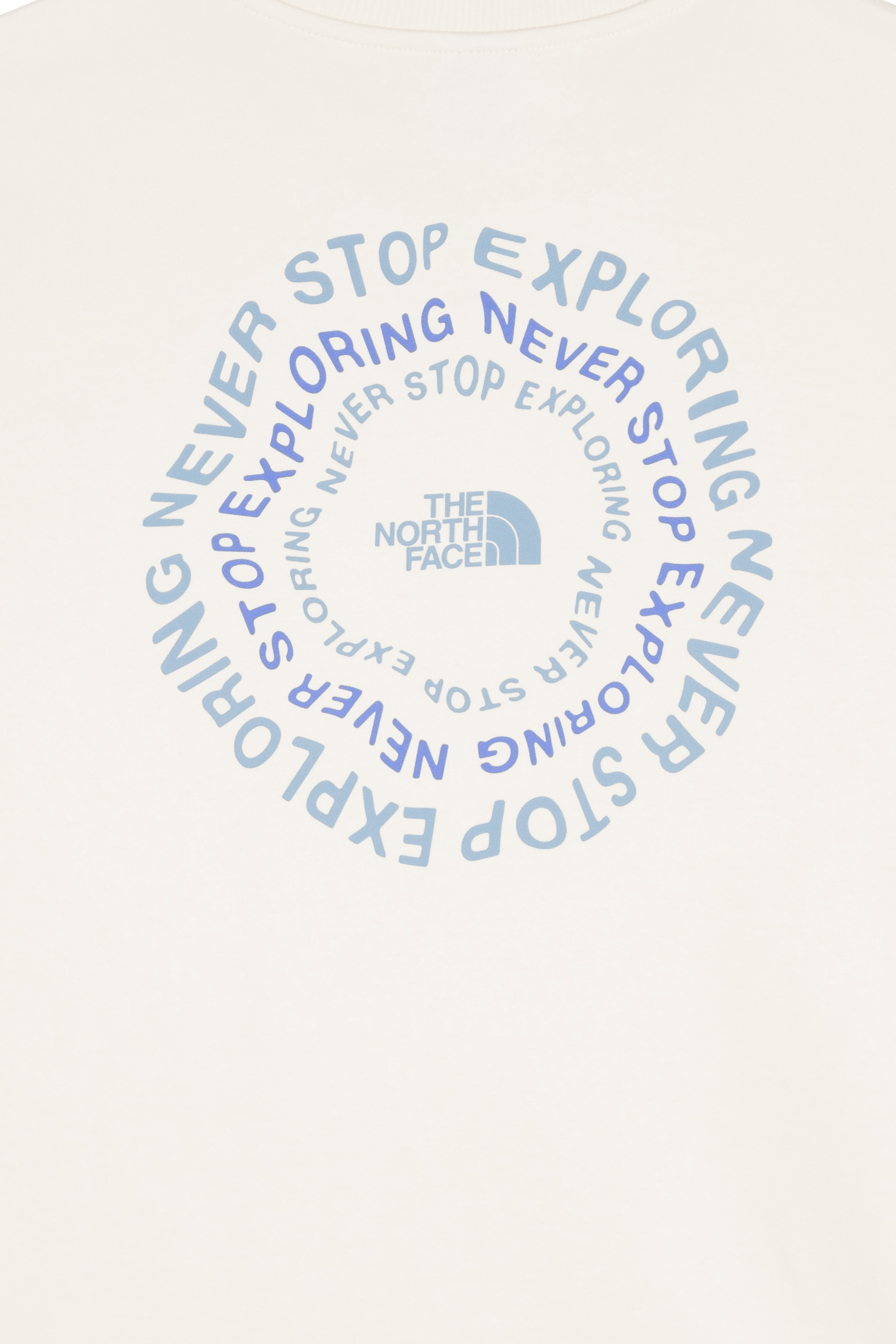 THE NORTH FACE Sweatshirt GRAPHIC CREW Blanc
