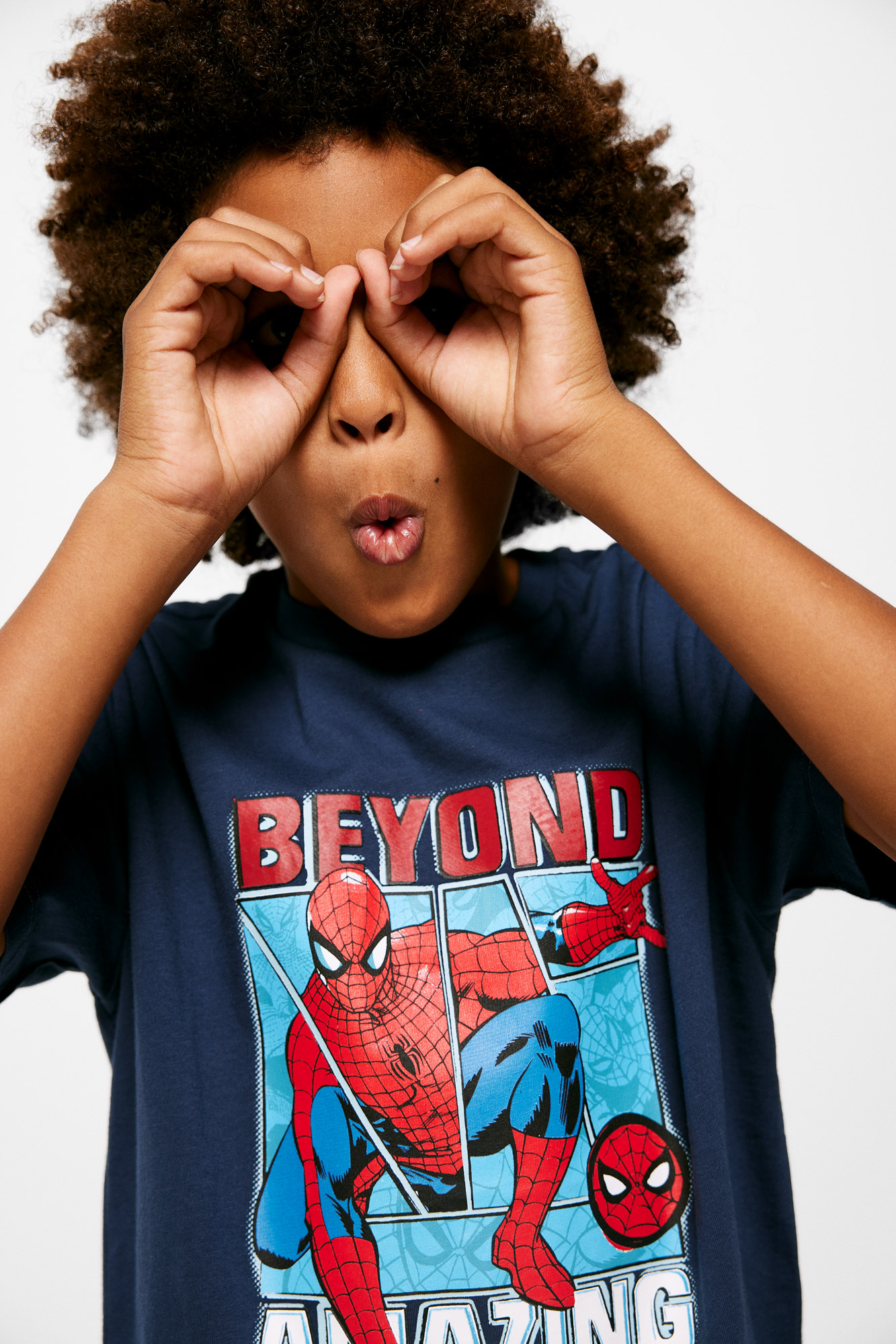 Camiseta do Homem-Aranha para meninos