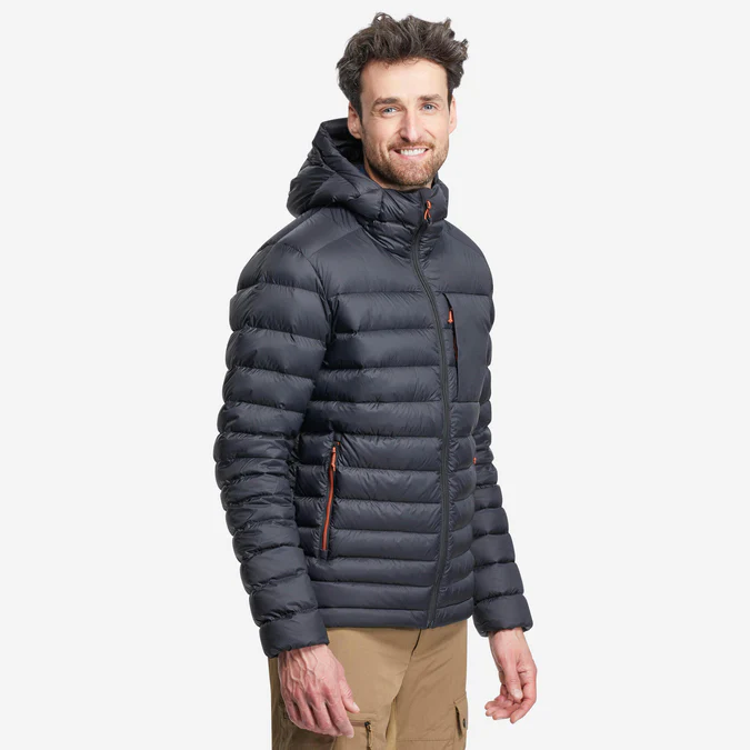Decathlon Forclaz - Jaqueta Forclaz masculina para montanhismo e mochilão, acolchoada e com capuz - MT500 - -10°C