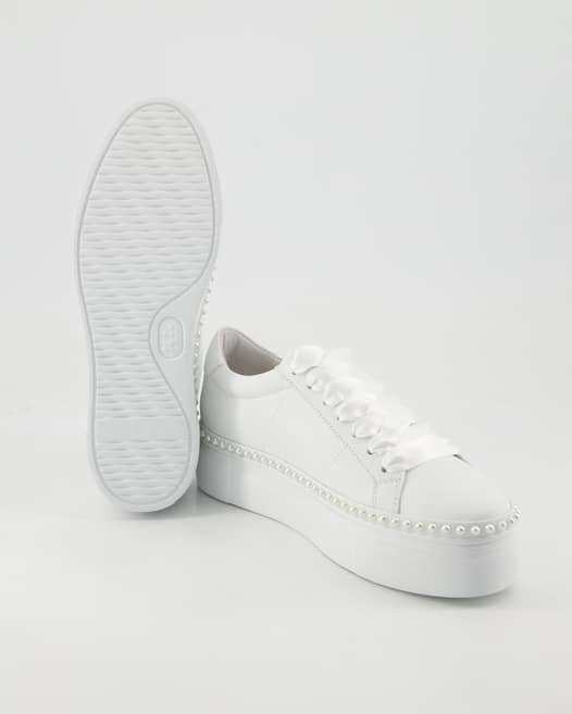 Kennel & Schmenger Nano pearl Sneaker in Weiß