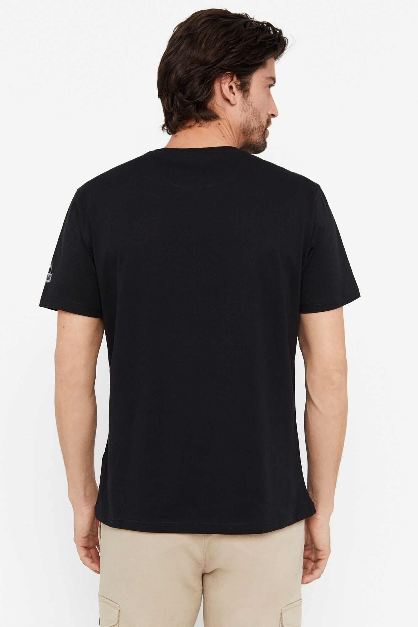 Camiseta gráfica jurassic park - Preto