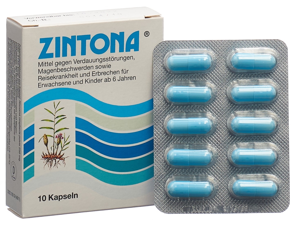ZINTONA Kaps Blist 10 Stk