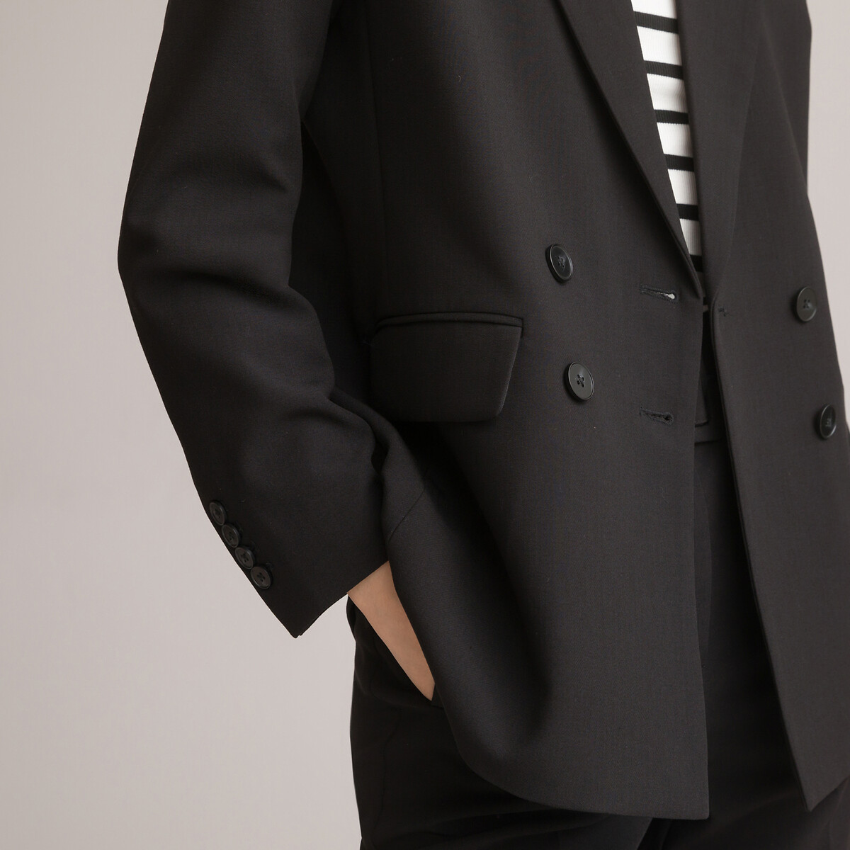 COLEÇÕES LA REDOUTE<br>Blazer de corte amplo