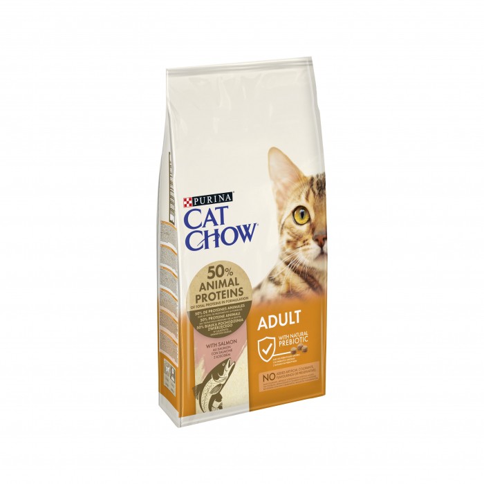 PURINA CAT CHOW Adult au Saumon - Croquettes pour chat