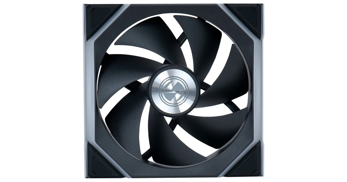 Lian LiUNI FAN SL120 Wireless RGB case fan  (Zwart, 120 x 124.5 x 28 mm, PWM)