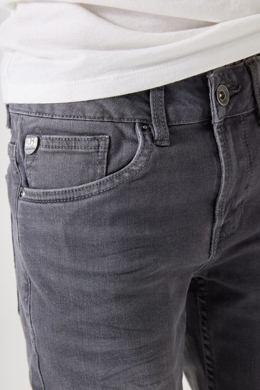 GARCIA - Tavio - Jeans - Grijs - Slim Fit - 5 Zakken