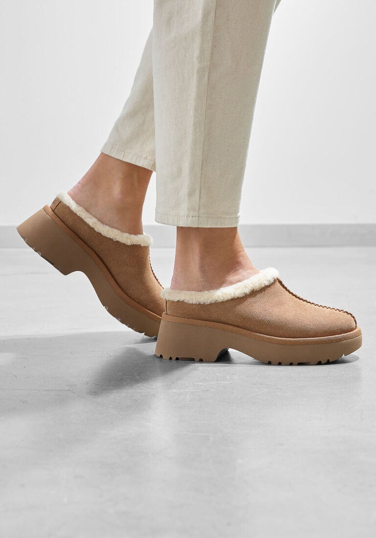 cognac ugg instappers new heights cozy clog