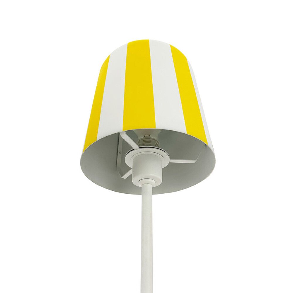 BORDLAMPE DYBERG LARSEN GRY GUL/HVIT