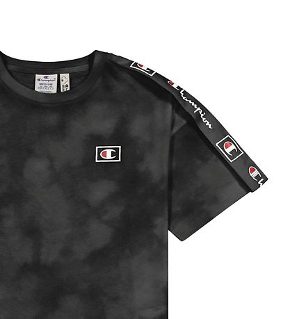 Champion Fashion T-Shirt - Sorte m. Logo