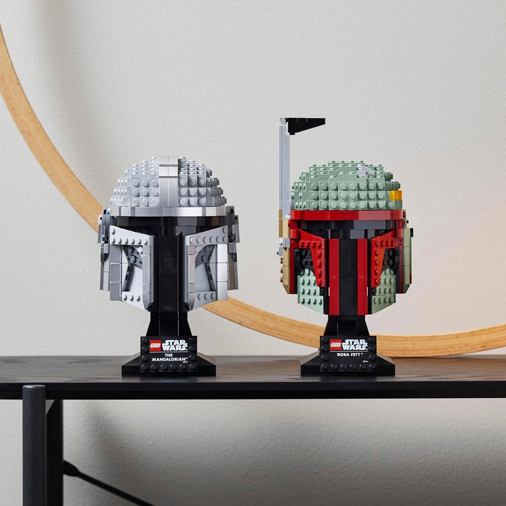 LEGO Star Wars 75328 The Mandalorian Helm Modellset für Erwachsene