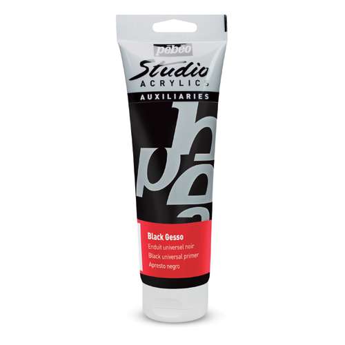 pébéo Gesso Schwarz
