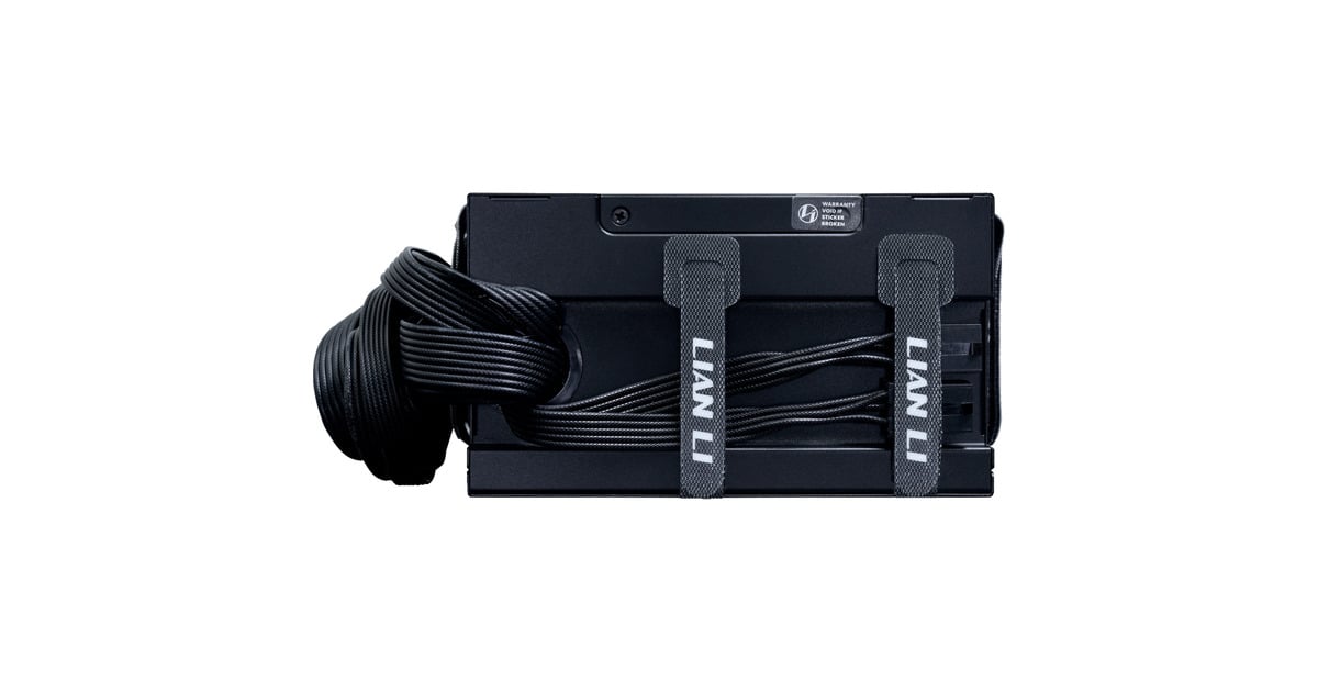 Lian LiRB 750B 750 watt voeding   (Zwart, 1x 12V-2x6, 2x PCIe)
