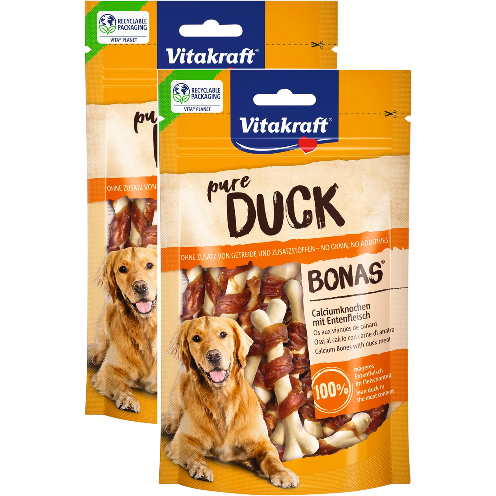 Vitakraft Bonas Calcium Duck 2x80g