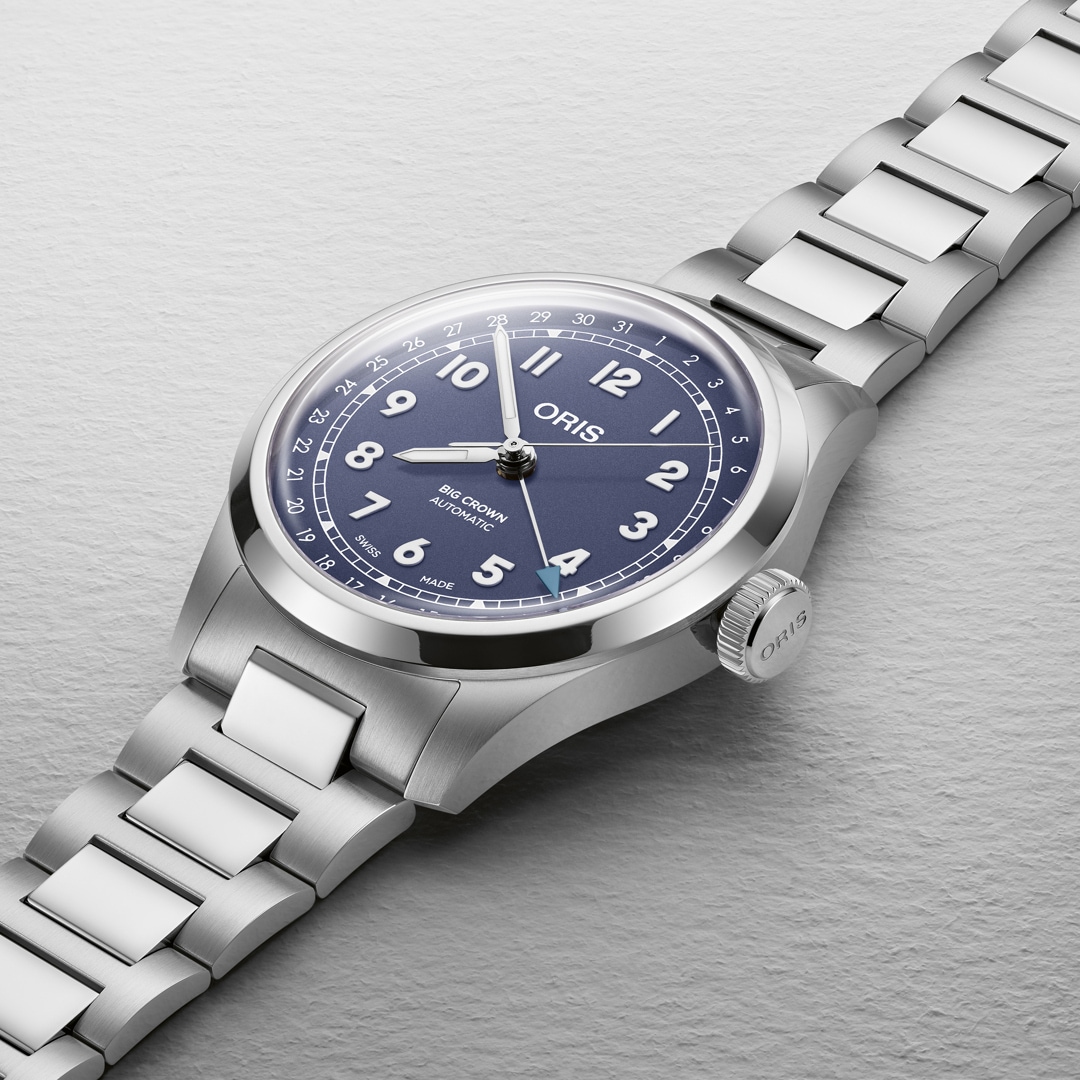 Oris Big Crown Pointer Date 40 Lila