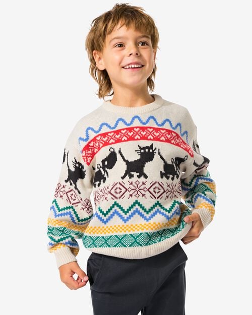 Pull Takkie tricoté pour enfants multi