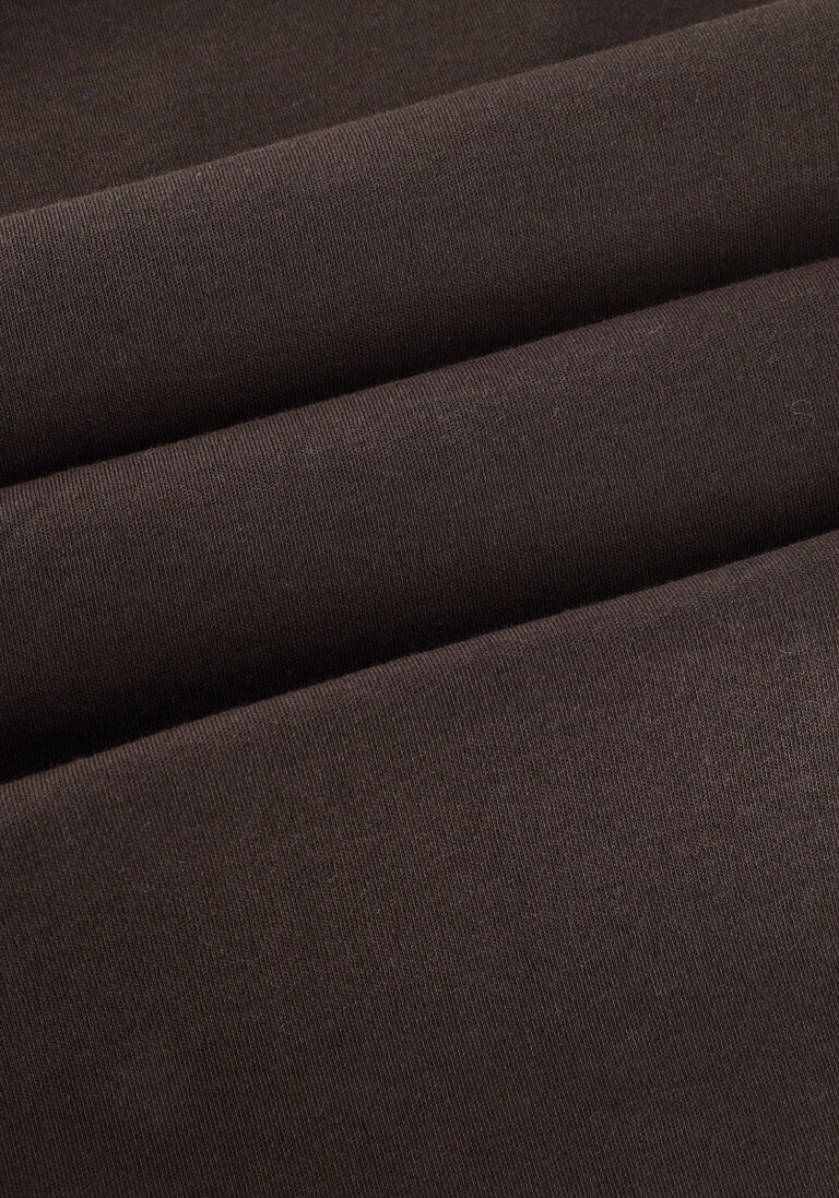 bruine profuomo t-shirt t-shirt crew neck heavy cotton