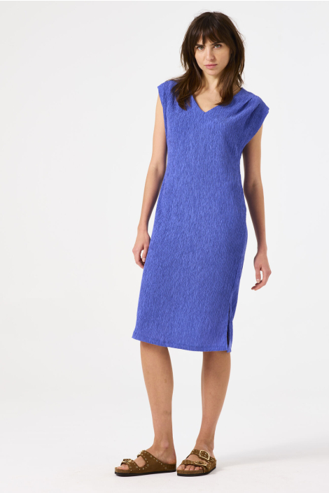 Garcia blauwe dames jurk