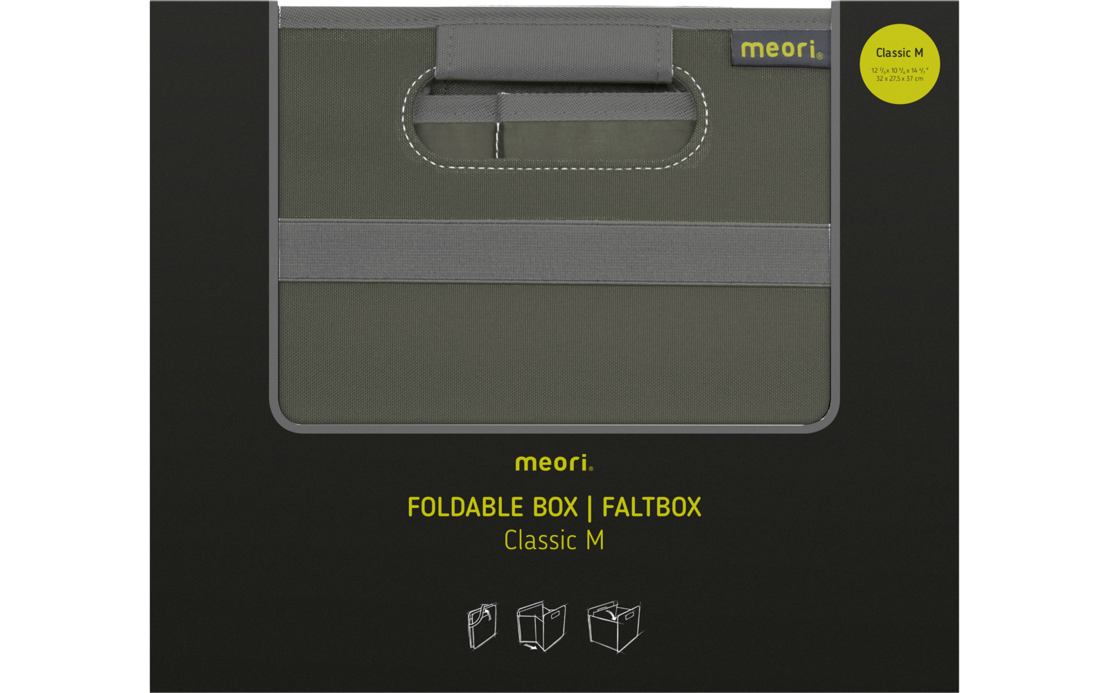 meori Faltbox M Olive Green