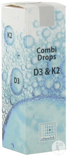 Vitaswitch Combidrops D3 & K2 Gouttes 30ml