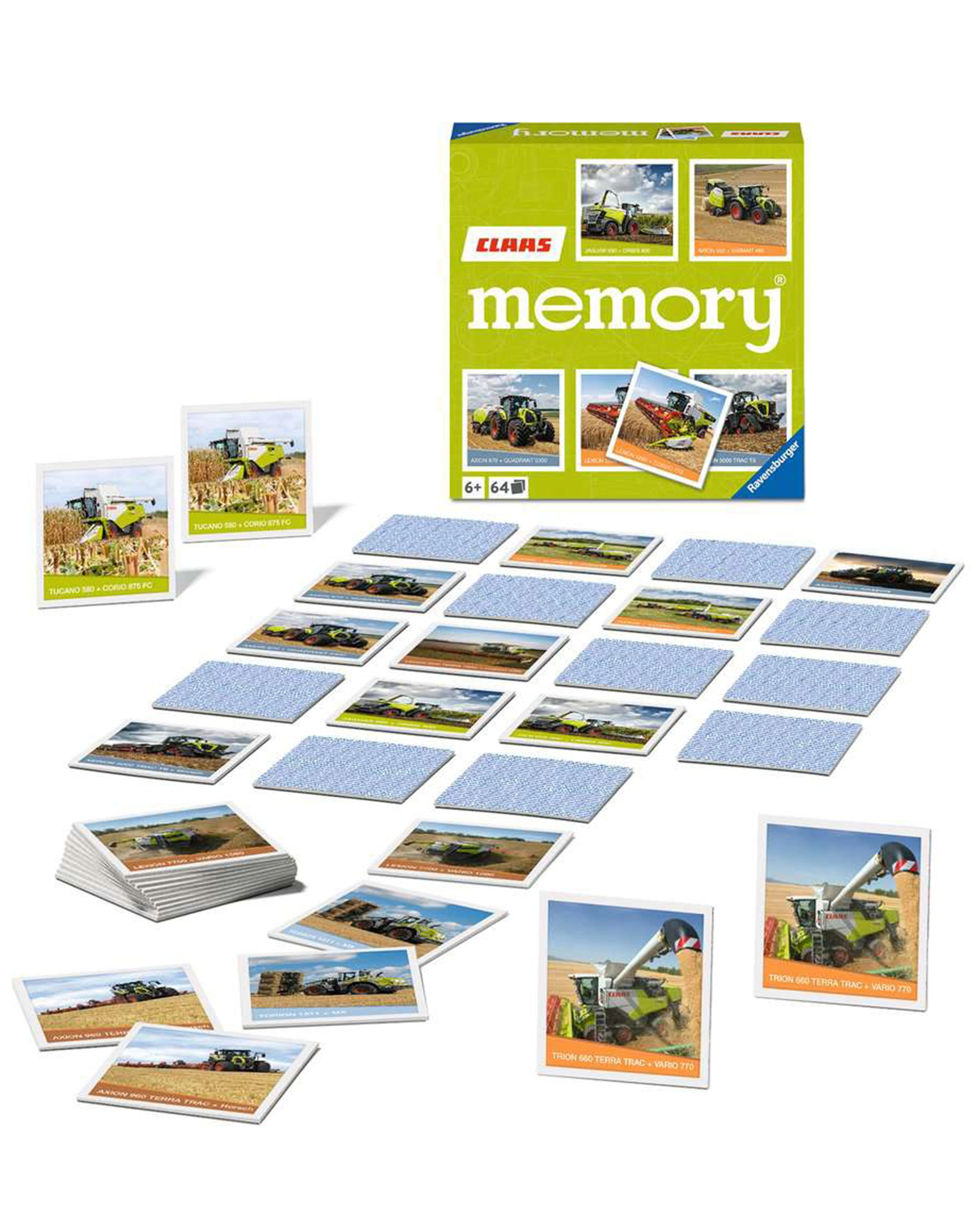 Memospiel MEMORY® CLAAS