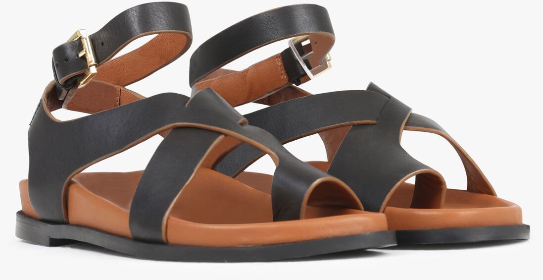 BRONX zwarte bronx sandalen yla-na 85035