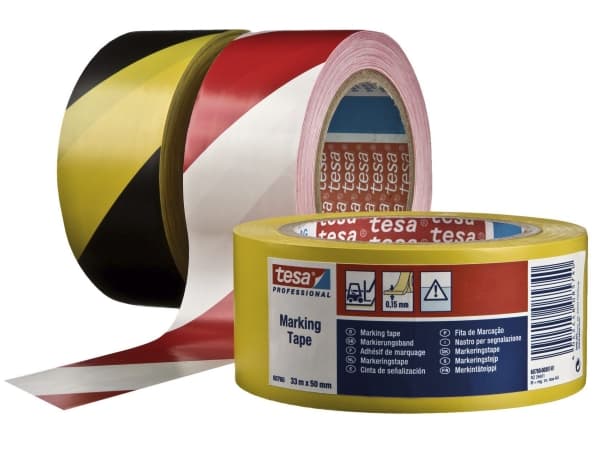 tesa professional 4169 premium gulvtape, pvc, gul