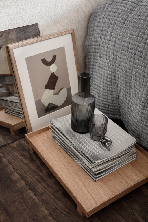 Ferm Living Daze bedsprei 240x250 sand