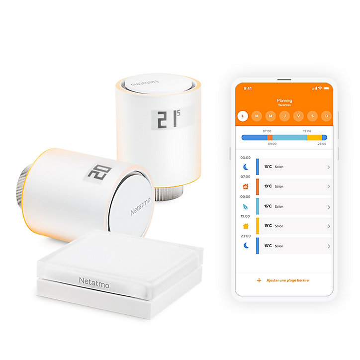 Starter Pack - Têtes Thermostatiques Intelligentes Netatmo