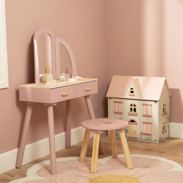 Little Dutch Kaptafel – Hout – Pink