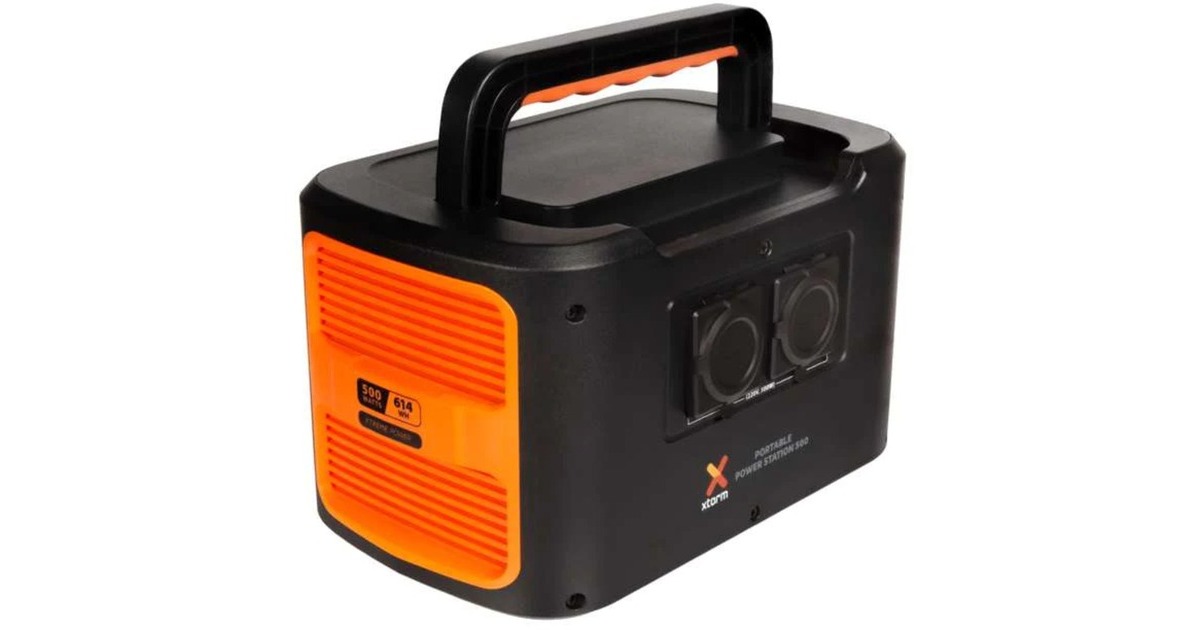 XtormXtreme Powerstation 500W  (Zwart/oranje)