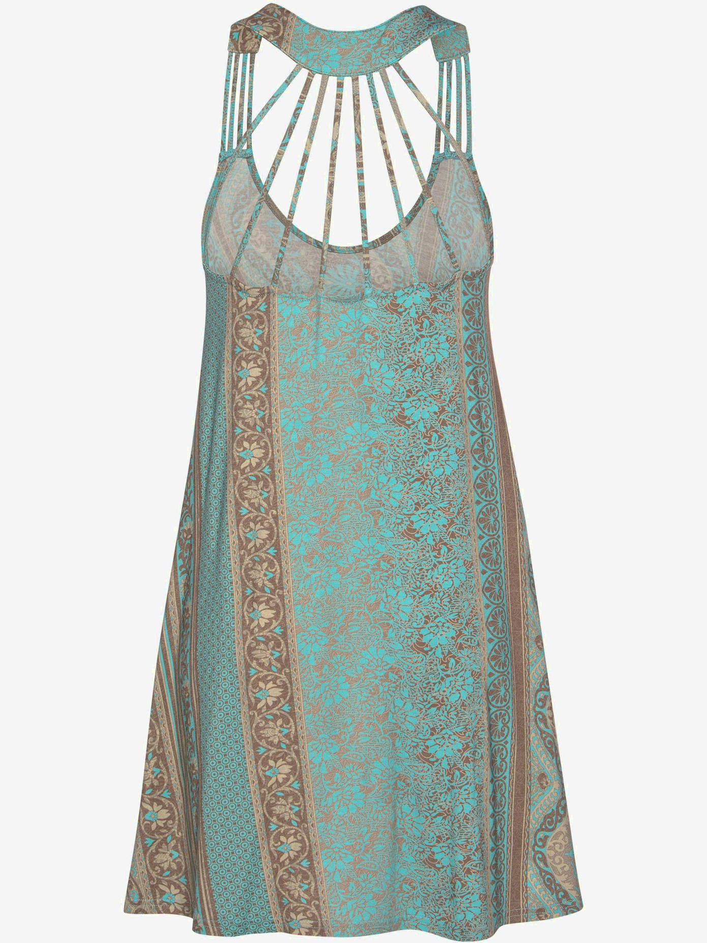 Robe de plage encolure ronde