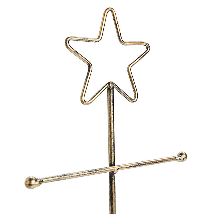 Sapin décoratif de table métallique 49 cm